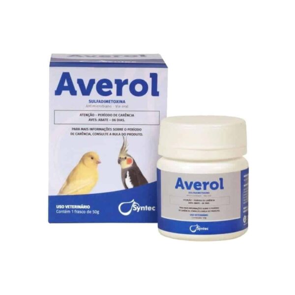 Antibiótico Averol para Aves Syntec - 50g