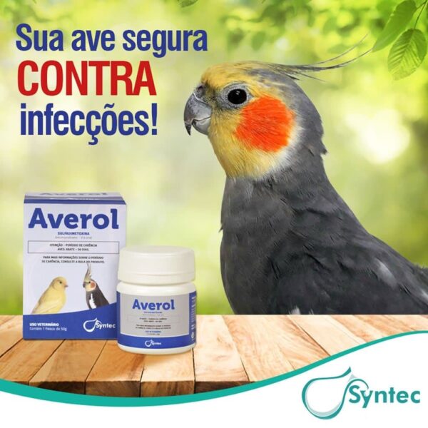 Antibiótico Averol para Aves Syntec - 50g - Image 2