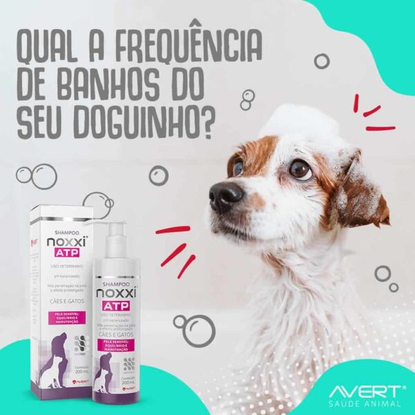 Shampoo NOXXI ATP Avert para Cães e Gatos - 200ml - Image 2