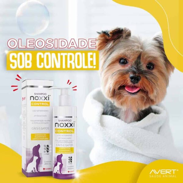 Shampoo NOXXI Control Avert para Cães e Gatos - 200ml - Image 2