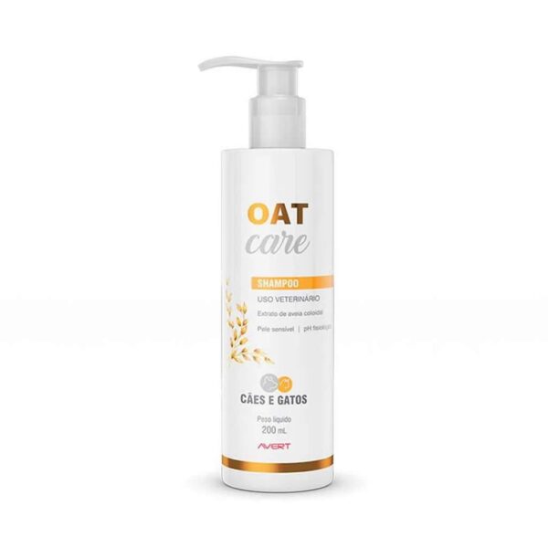 Shampoo OAT Care Avert para Cães e Gatos - 200ml