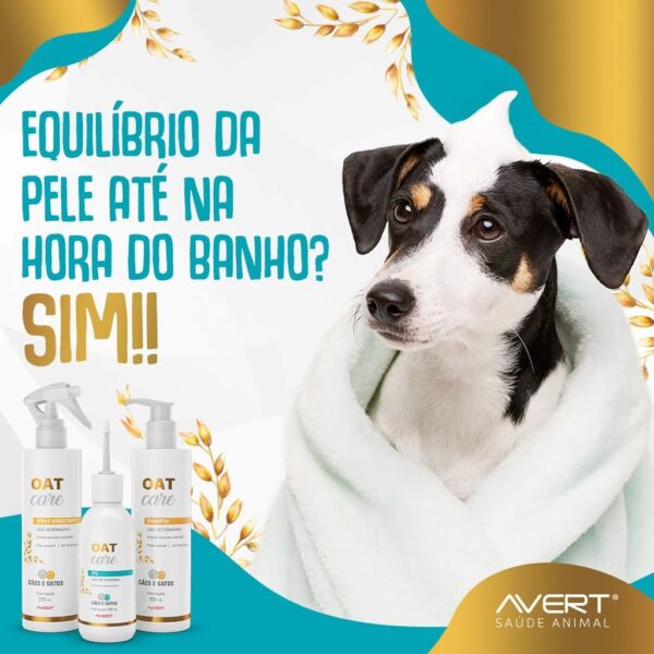 Shampoo OAT Care Avert para Cães e Gatos - 200ml - Image 2