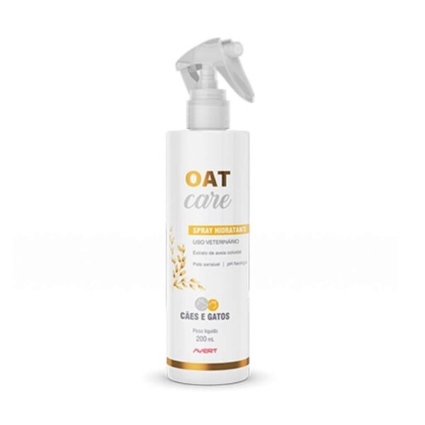 Spray Hidratante OAT Care Avert para Cães e Gatos - 200ml