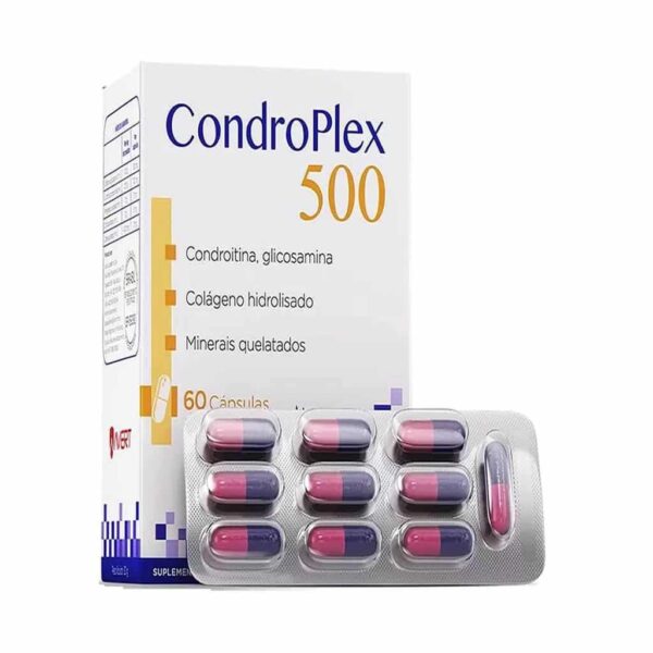 Suplemento Alimentar Condroplex 500 Avert - 60 Cápsulas