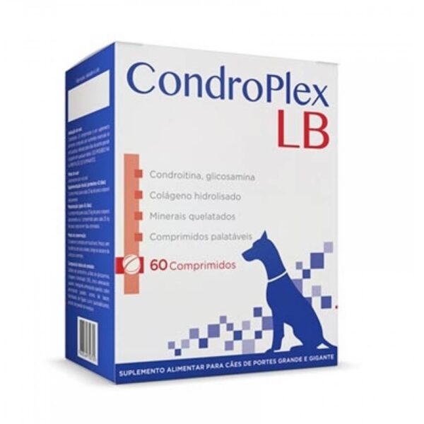 Suplemento Alimentar Condroplex LB Avert - 60 Comprimidos