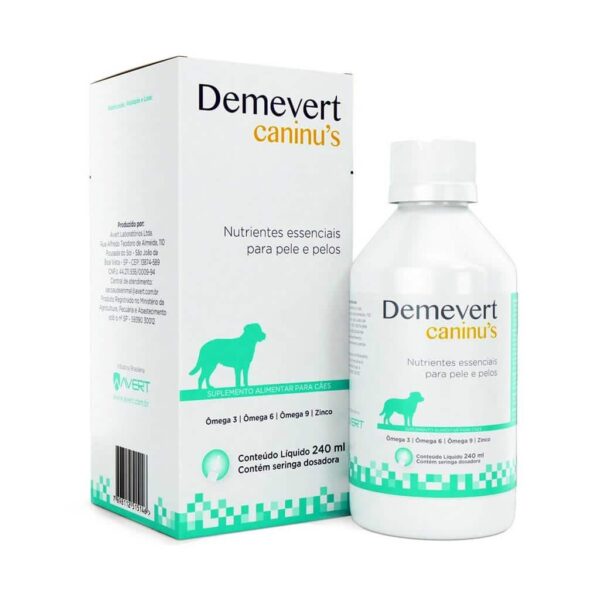 Suplemento Alimentar Demevert Caninus Avert - 240ml