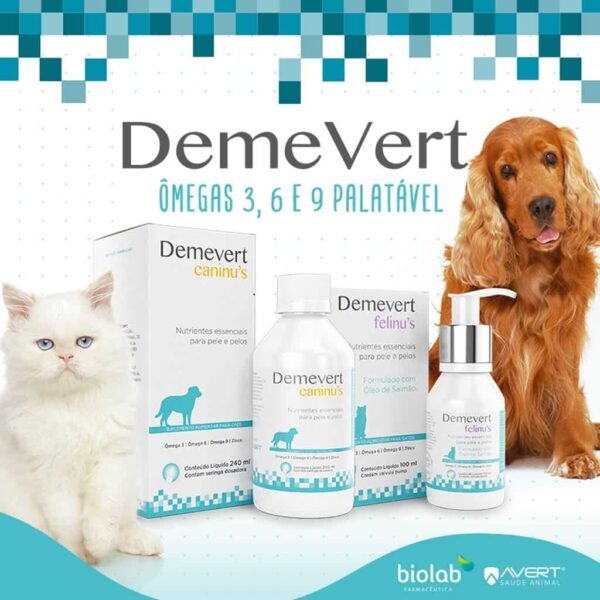 Suplemento Alimentar Demevert Caninus Avert - 240ml - Image 2