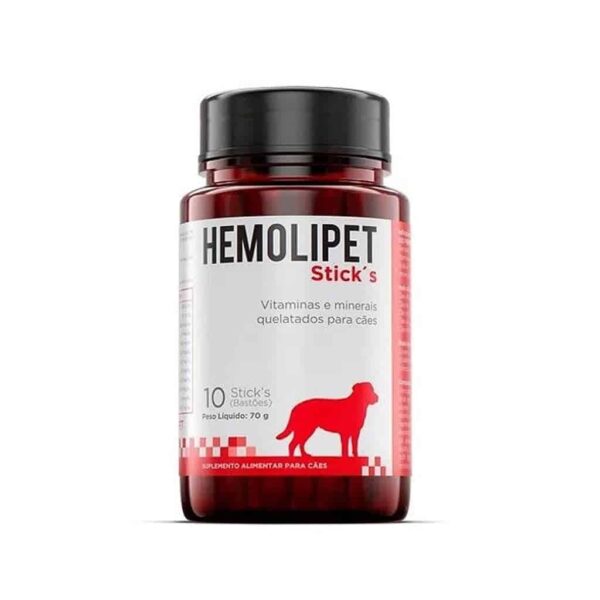 Suplemento Alimentar Hemolipet Avert com 10 Sticks - 70g