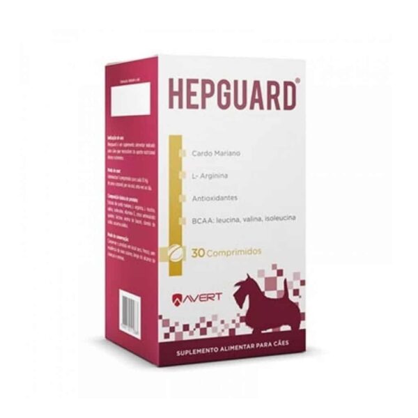 Suplemento Alimentar Hepguard Avert - 30 Comprimidos