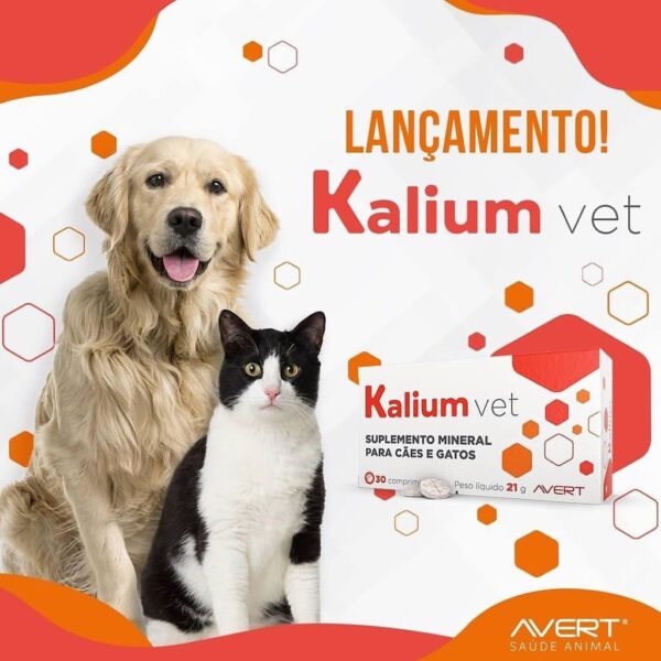 Suplemento Mineral Kalium VET Avert - 30 comprimidos - Image 2