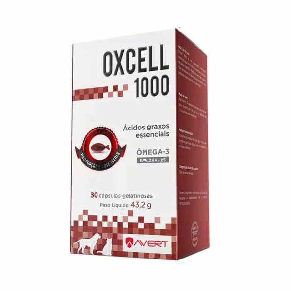 Suplemento Oxcell 1000 Avert - 30 Cápsulas