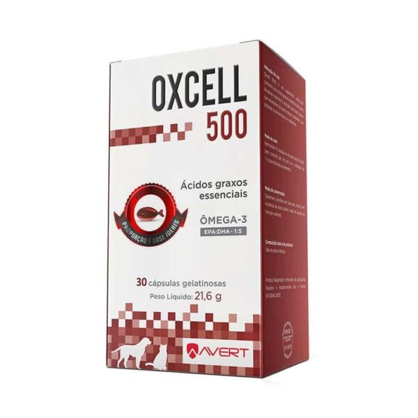 Suplemento Oxcell 500 Avert - 30 Cápsulas