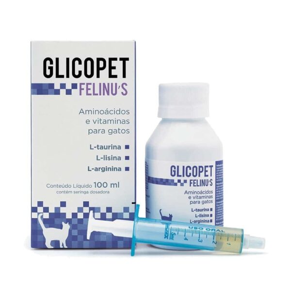 Suplemento Vitamínico Glicopet Felinus Avert - 100ml