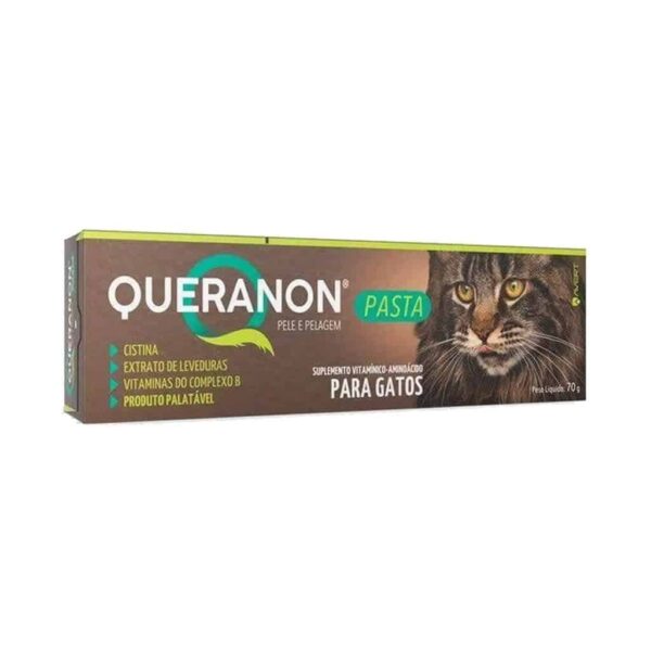 Suplemento Vitamínico Queranon Pasta Avert para Gatos - 70g