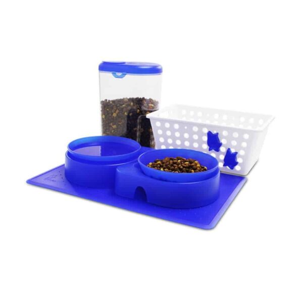 PetBox Coza - Conjunto com 7 Peças - Azul