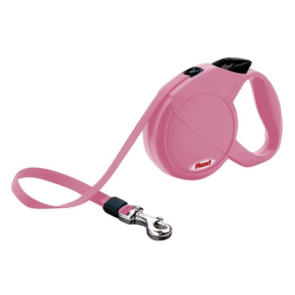 Guia Retrátil Flexi Classic Compact Medium Rosa Importada