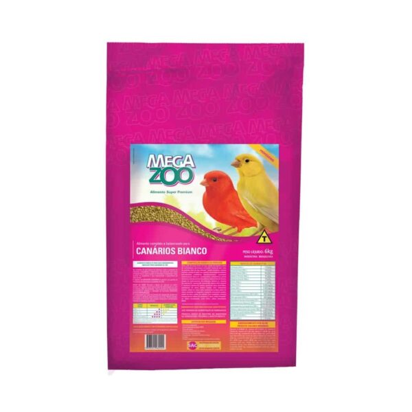 Canários Bianco MegaZoo - 6kg