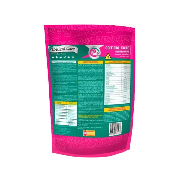 Critical Care Herbívoros MegaZoo - 900g