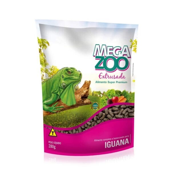 Alimento Iguana MegaZoo Super Premium 280g