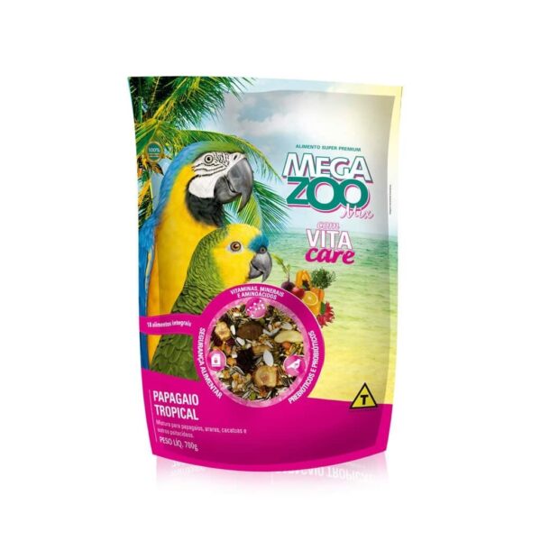 Mix Papagaios Tropical MegaZoo - 700g