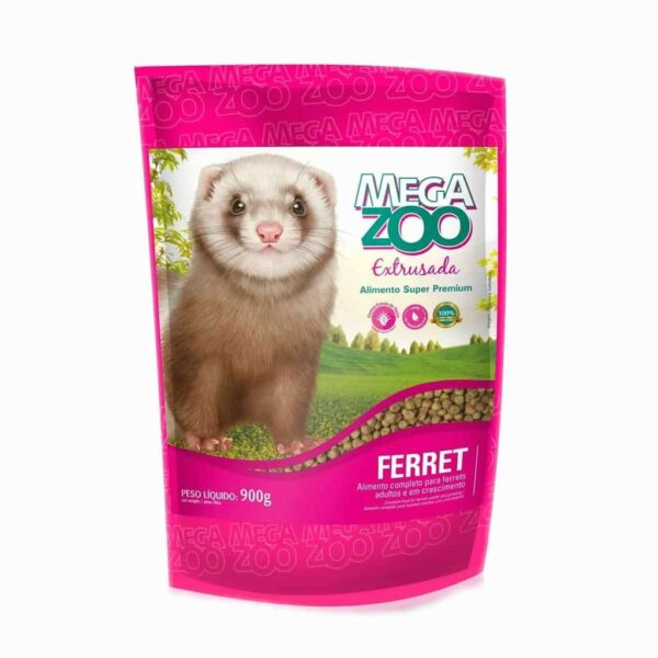 Ração Extrusada para Ferret MegaZoo 900g