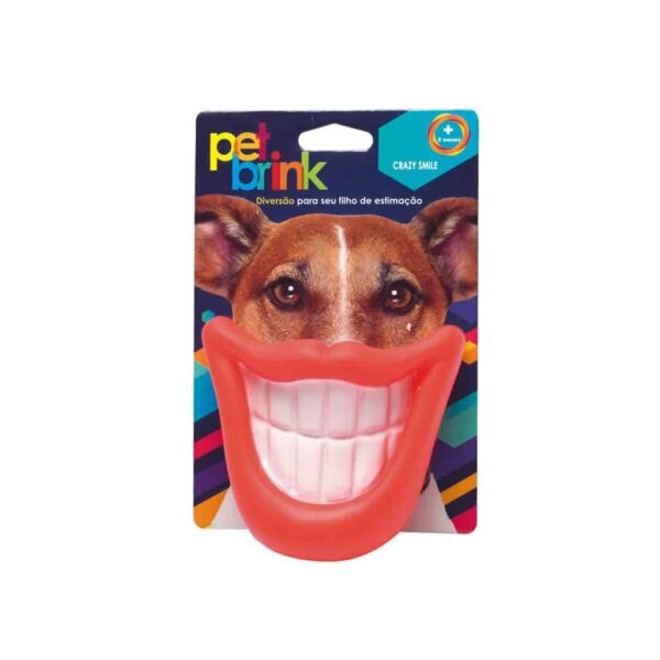 Brinquedo Crazy Smile Pet Brink para Cães