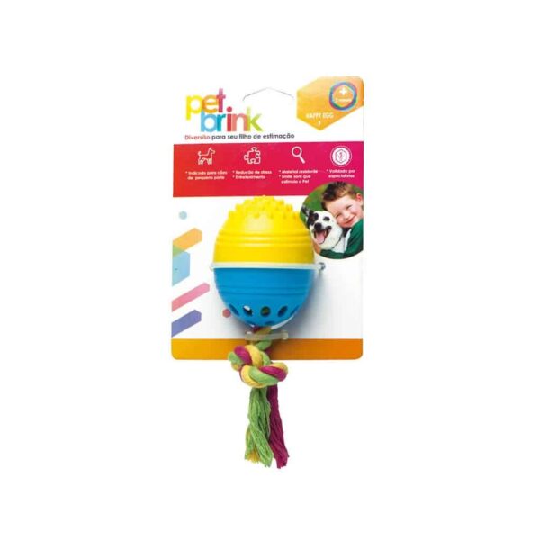 Brinquedo Happy Egg Pequeno Pet Brink para Cães - Image 3