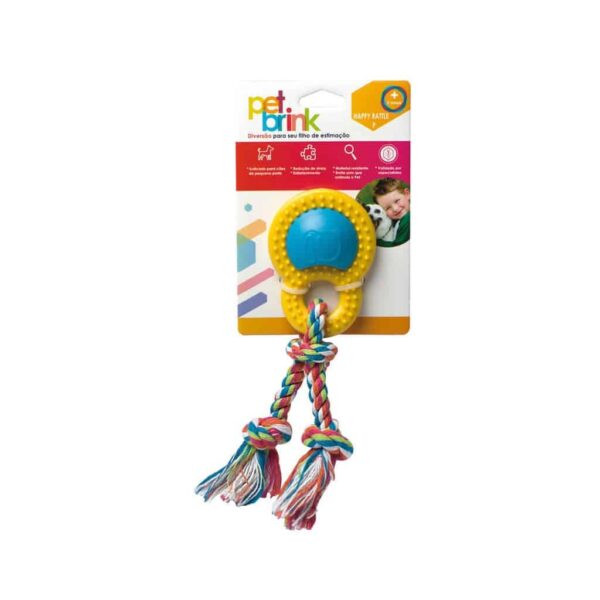 Brinquedo Happy Rattle Pequeno Pet Brink para Cães - Image 3