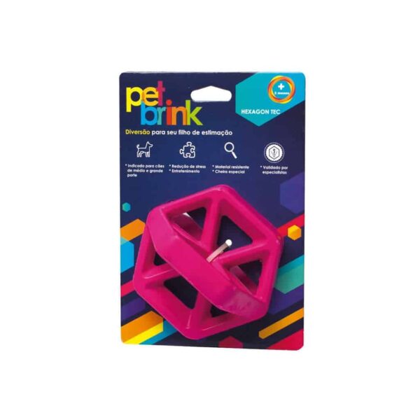 Brinquedo Hexagon Tec Pet Brink para Cães