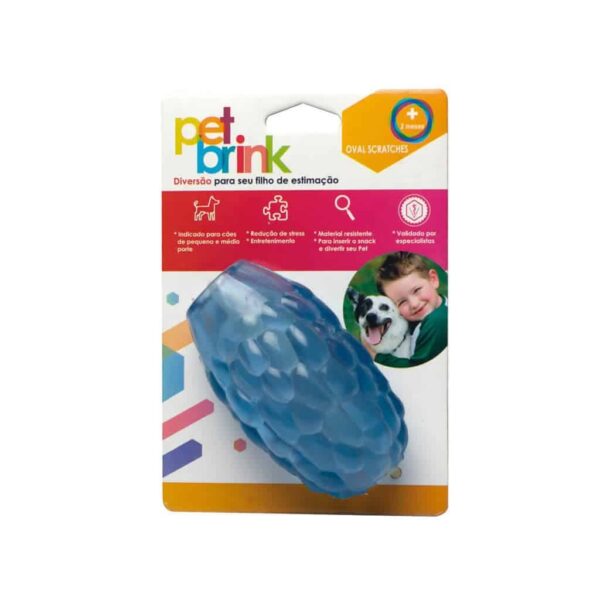 Brinquedo Oval Scratches Pet Brink para Cães - Image 3