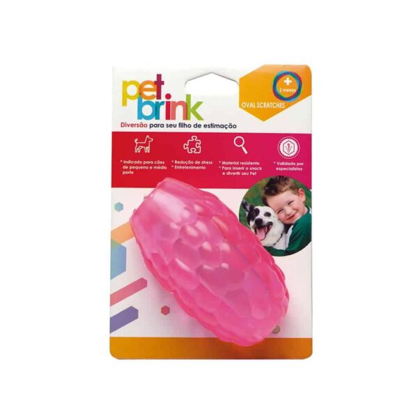 Brinquedo Oval Scratches Pet Brink para Cães - Image 2