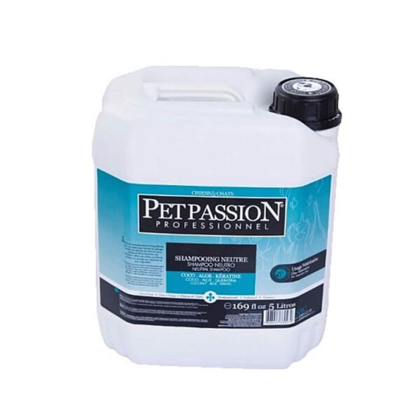 Shampoo Neutro Pronto Uso Pet Passion - 5l