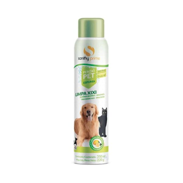 Peroxi Pet Espuma Sanithy Prime Limão Siciliano - 350ml