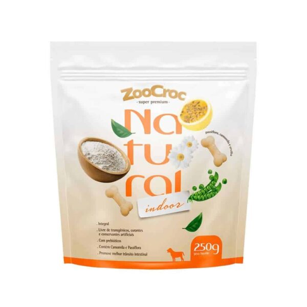 Biscoito Petisco ZooCroc Natural Indoor ZooPrime 250g