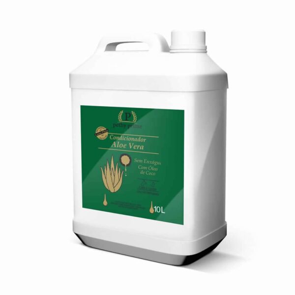 Condicionador Sem Enxague Aloe Vera Pethy Prime 10L