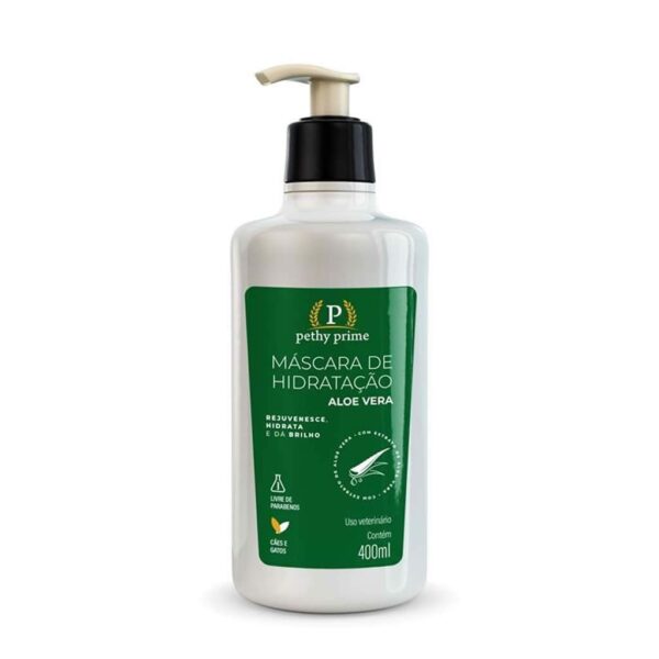 Máscara de Hidratação Aloe Vera Pethy Prime - 400ml