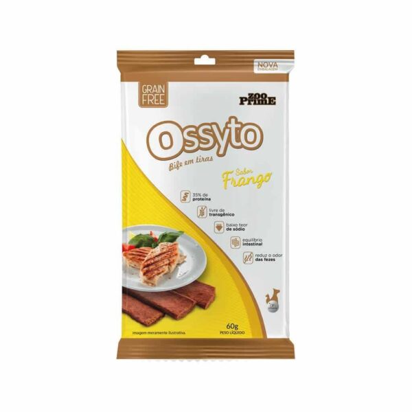 Ossyto Frango Zoo Prime 50g para Cães