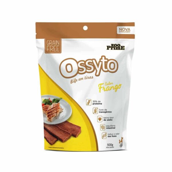 Ossyto Frango Zoo Prime 500g para Cães