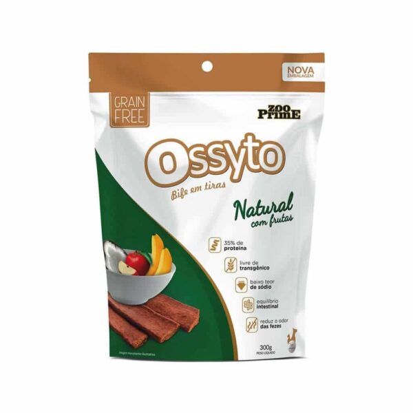 Ossyto Natural com Frutas Zoo Prime 300g para Cães