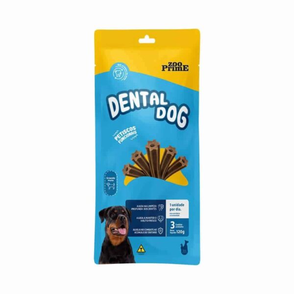 Petisco Funcional Dental Dog Maxi Zoo Prime - 120g