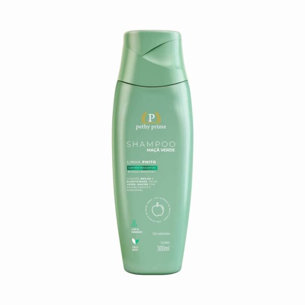 Shampoo Maça Verde Pethy Prime 300ml