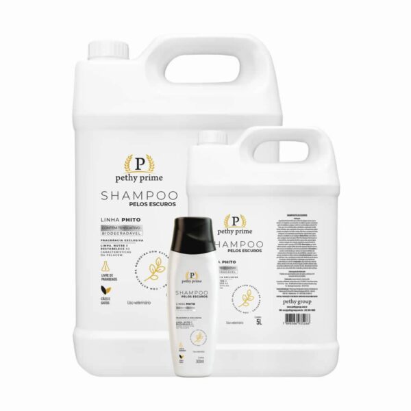 Shampoo Pelos Escuros Pethy Prime 300ml - Image 2