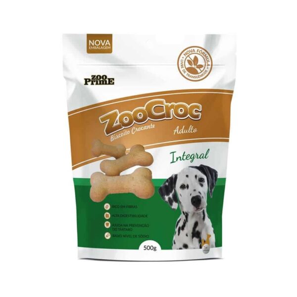 ZooCroc Integral Biscoito Zoo Prime - 500g