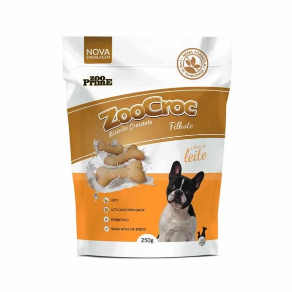 ZooCroc Filhotes Biscoito Zoo Prime - 250g