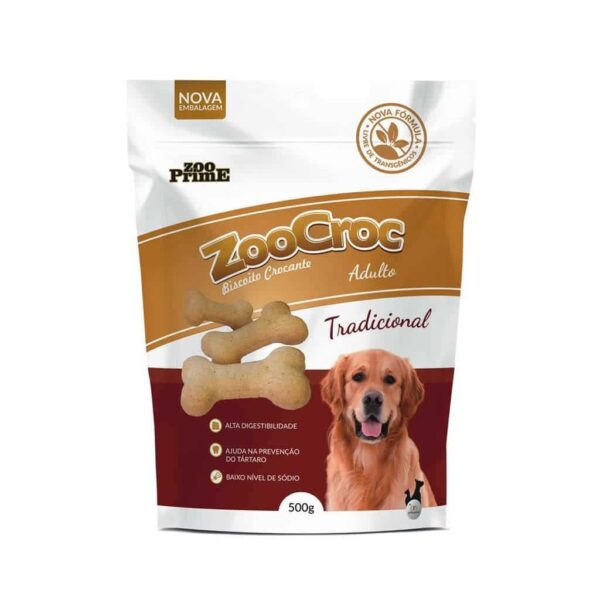 ZooCroc Tradicional Biscoito Zoo Prime - 500g