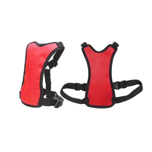 Coleira Peitoral Tubline Pet Walk Vermelho Tamanho Grande