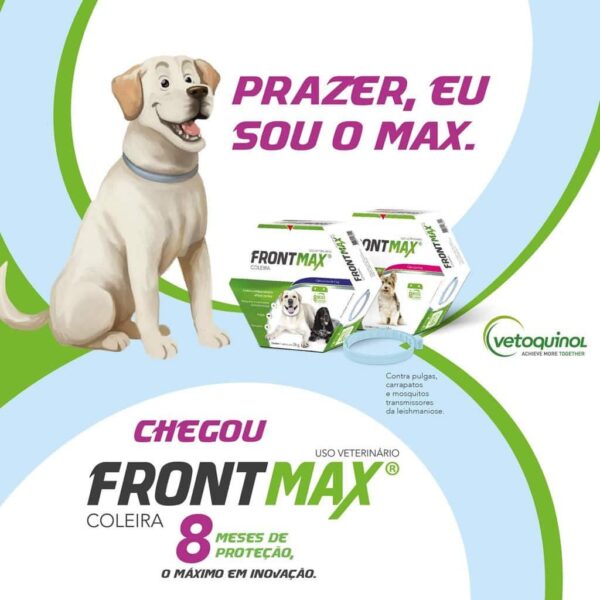 Coleira Anti-Pulgas FrontMAX Para Cães de até 4kg Vetoquinol - 14g - Image 2