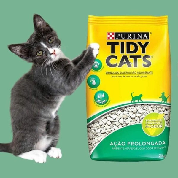 Granulado Higiênico (Areia) Tidy Cat Nestlé Purina 2kg - Image 2