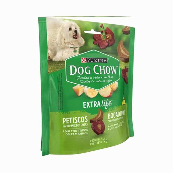 Petisco Dog Chow Cães Adultos Mix de Frutas Todos os Tamanhos Nestlé Purina 75g - Image 3