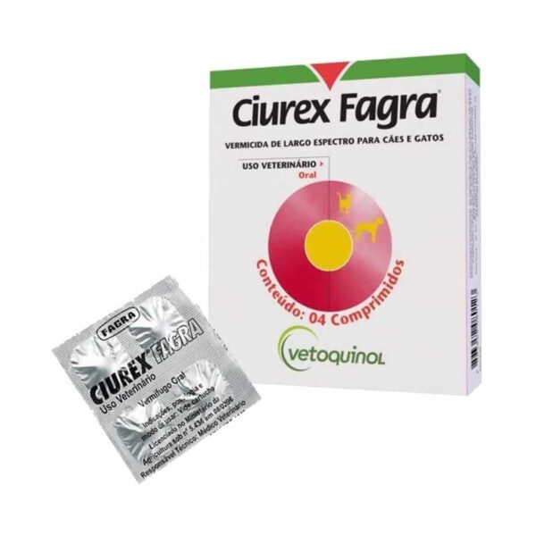 Ciurex Fraga Vetoquinol - 4 Comprimidos